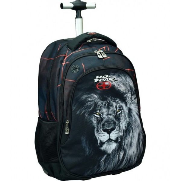 No Fear Back me Up Laser Lion Trolley Bag