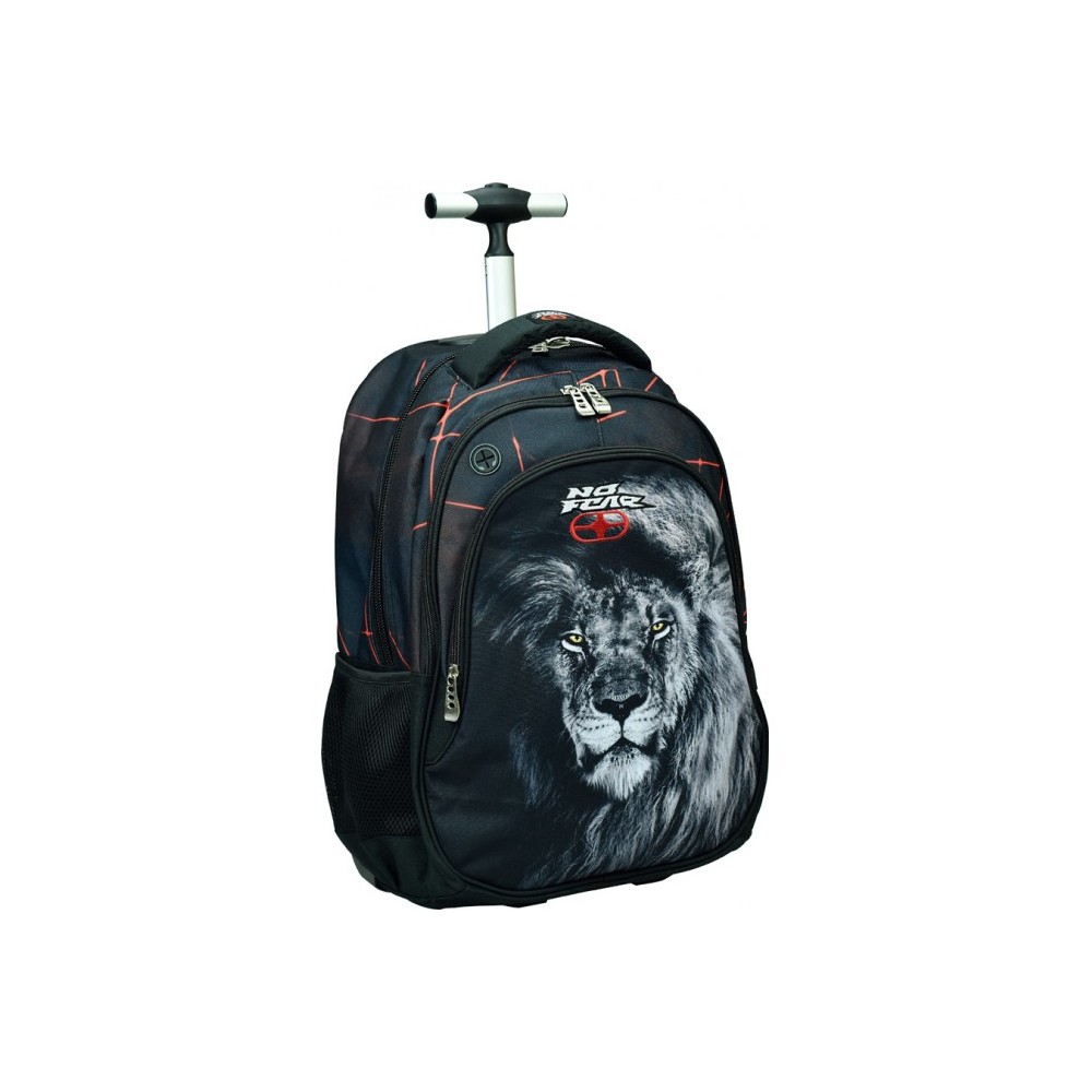 No Fear Back me Up Laser Lion Trolley Bag