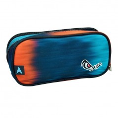 Pencil Barrel Case No Fear Back Me Up Blue Gradient