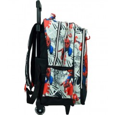 Trolley Primary School Bag Gim Spiderman Spider Wall