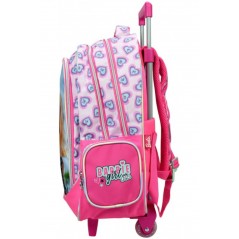 Barbie Holographic GIΜ Primary School Trolley Bag