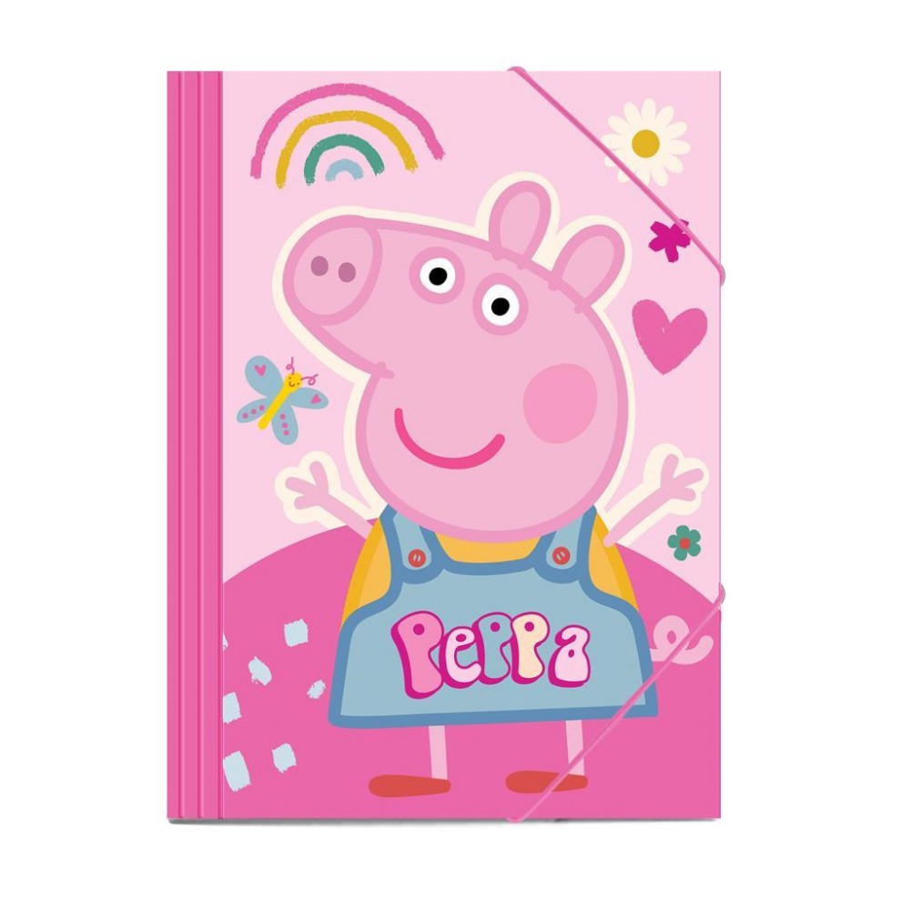 Ντοσιέ Λάστιχο Χάρτινο Peppa Pig