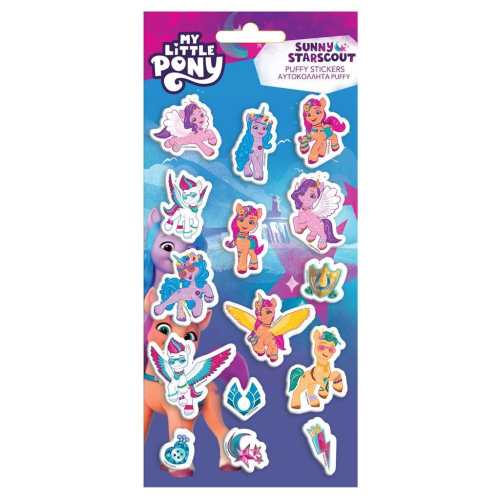 Puffy My Little Pony Stickers