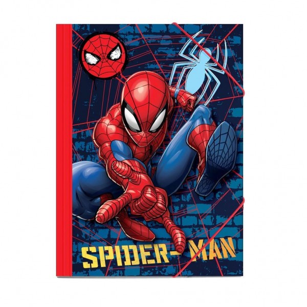 Ντοσιέ Λάστιχο Χάρτινο A4 Spiderman (508417)