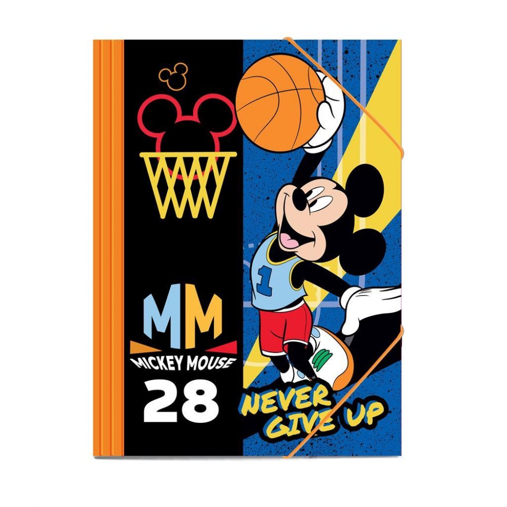 Rubber Paper File A4 Mickey (563540)