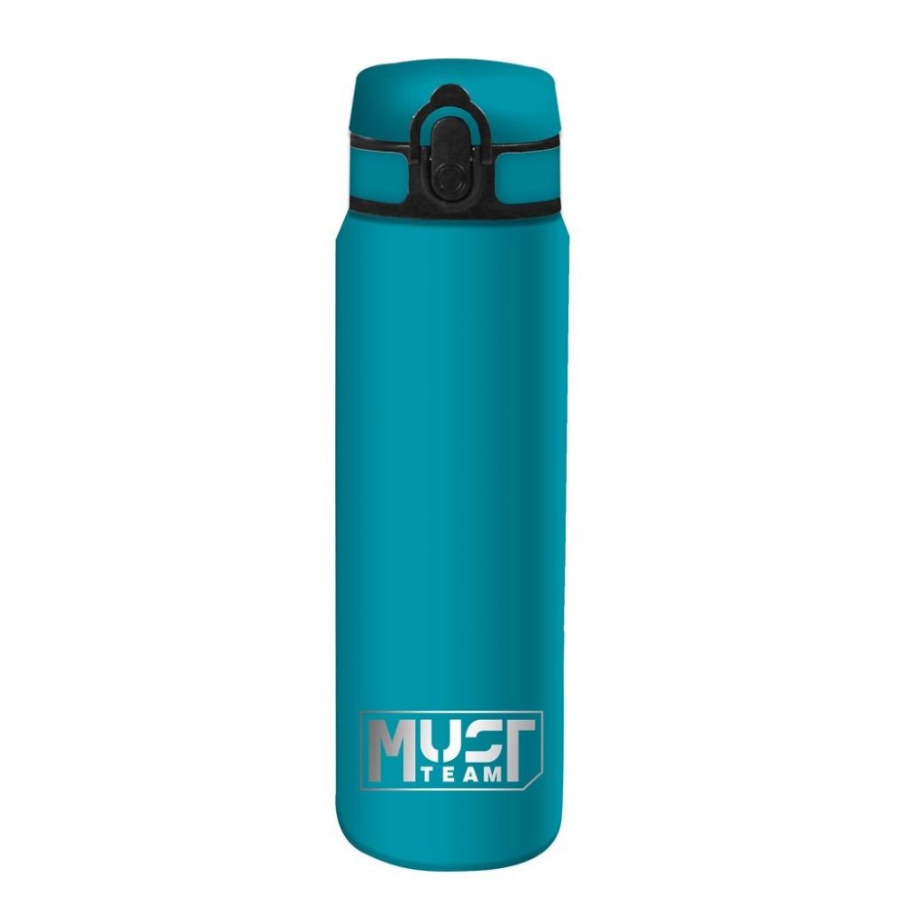 Water Canteen Stainless Steel Monochrome Turquoise 600ml Must (585682_TQ)