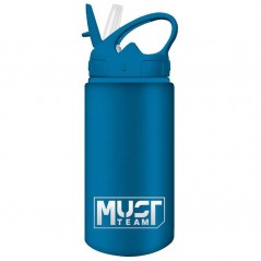 Blue Aluminum Water Canteen 500ml Must (585688_BL)