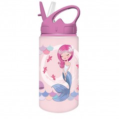 Mermaid Aluminum Water Canteen 500ml Must (585689_MR)