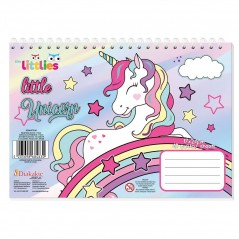 The Littlies Unicorn Coloring Pad 40 Sheets 17x24 (647036_2)