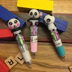 Four Colour Mini Panda Pen