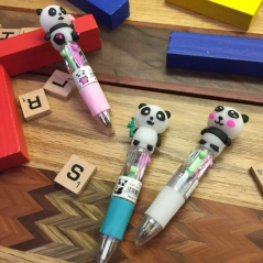 Four Colour Mini Panda Pen