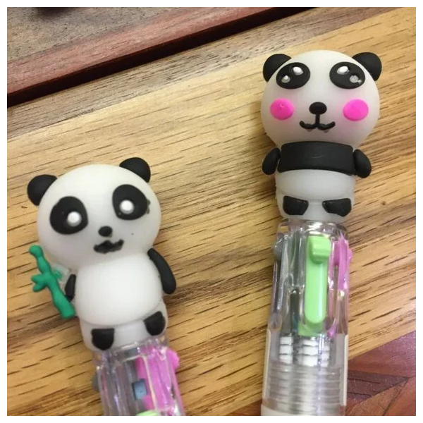 Four Colour Mini Panda Pen