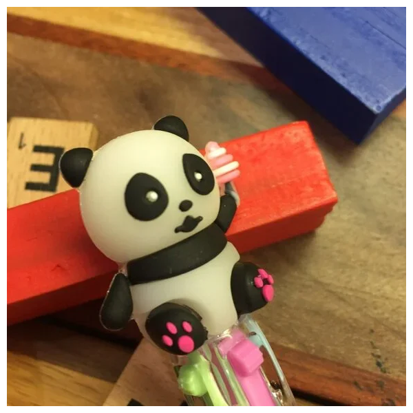 Four Colour Mini Panda Pen