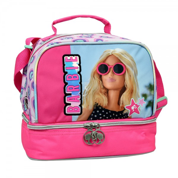 Barbie Holographic GIM Isothermal Shoulder Lunch Bag