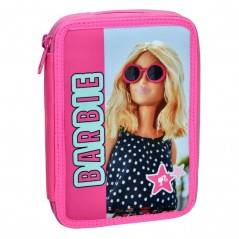 Double Full Pencil Case Babrie Holographic Gim