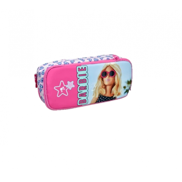 Pencil Case Barrel Barbie Holographic GIM