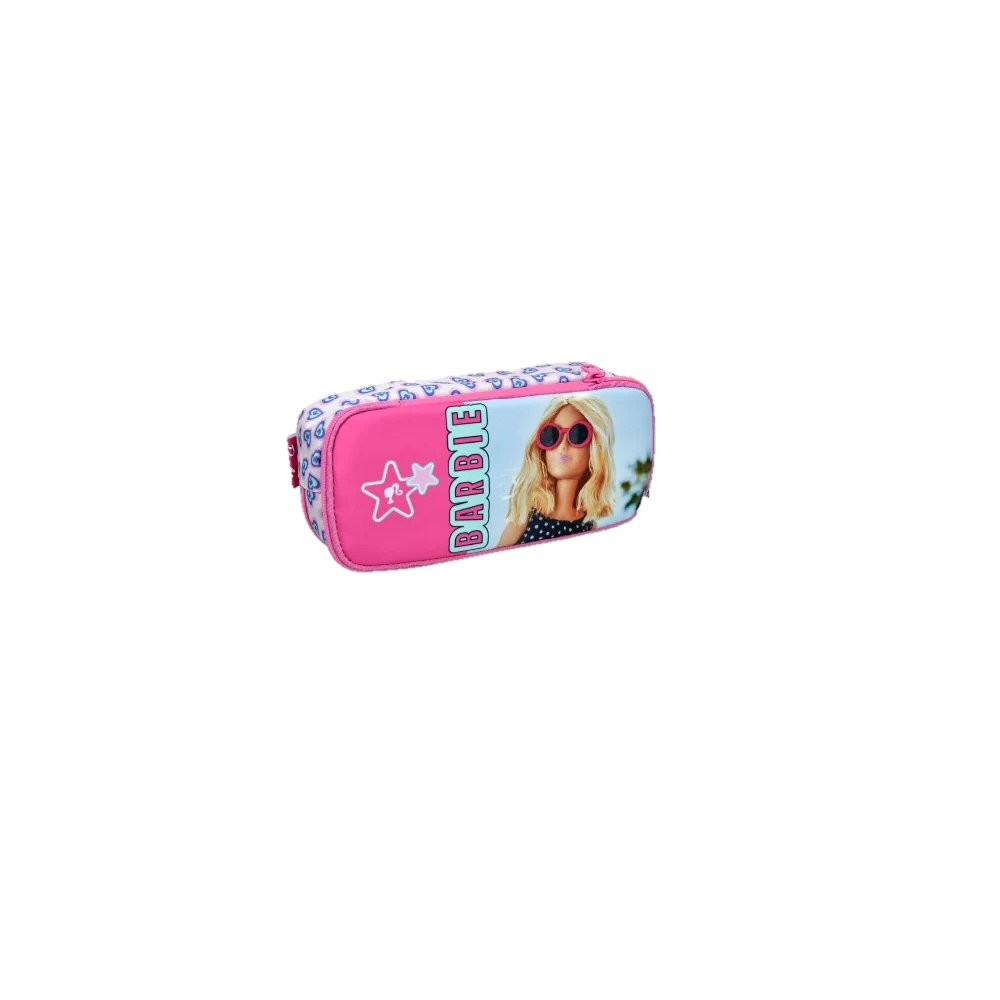 Pencil Case Barrel Barbie Holographic GIM