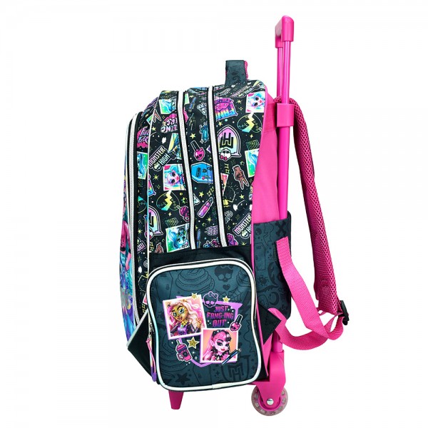 Monster High GIΜ Primary School Trolley Bag