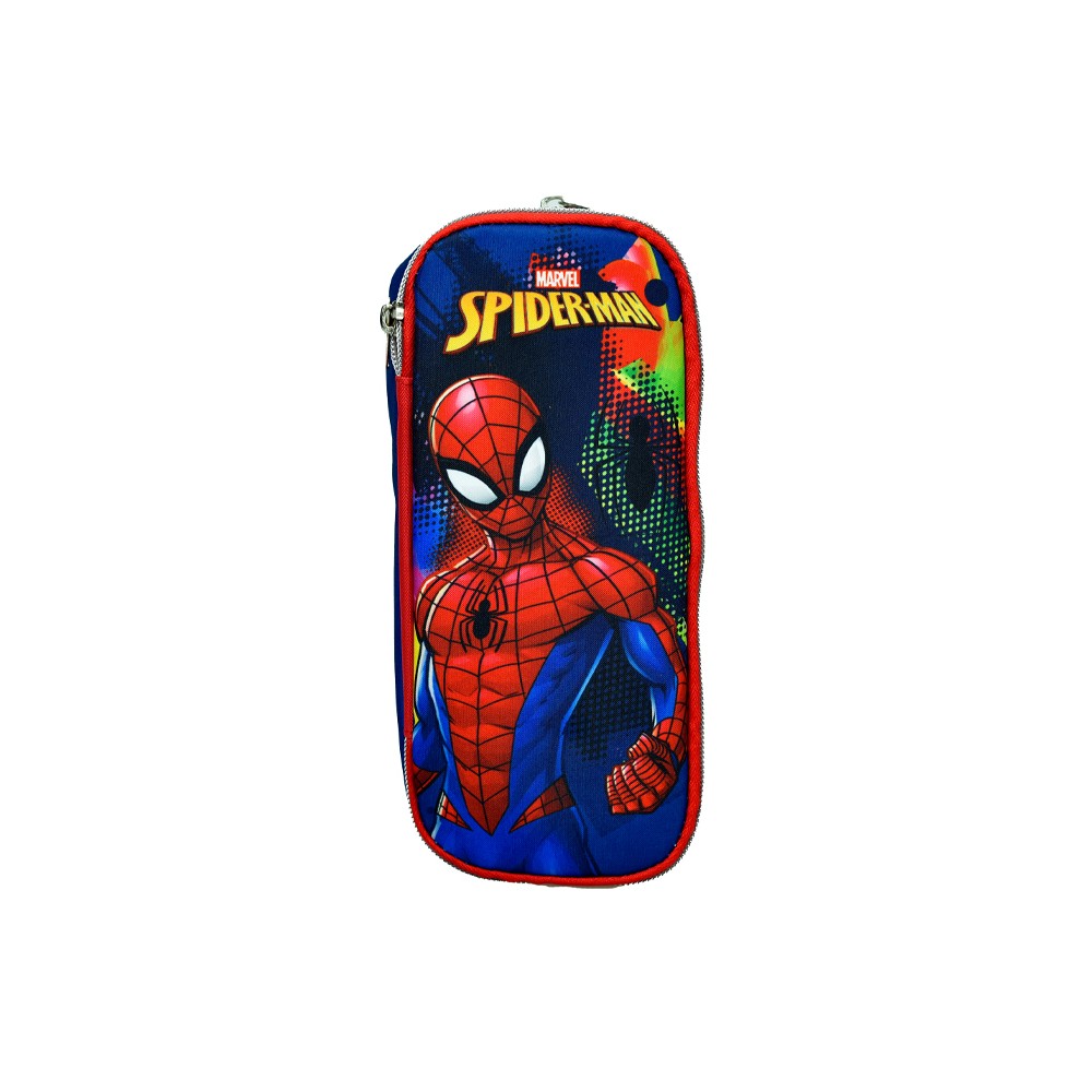 Κασετίνα Βαρελάκι Spiderman Silver Eyes GIM