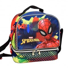 Spiderman Silver Eyes GIM Isothermal Shoulder Lunch Bag