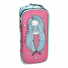 Pencil Barrel Case Back Me Up Mermaid