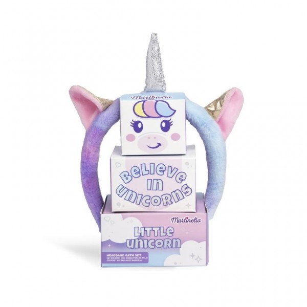 Little Unicorn Hairband Bath Set Martinelia