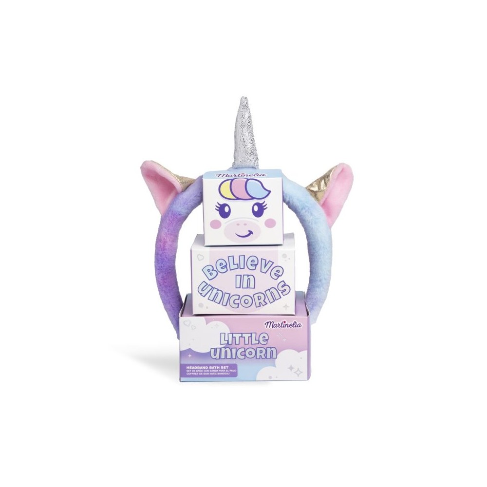 Little Unicorn Hairband Bath Set Martinelia