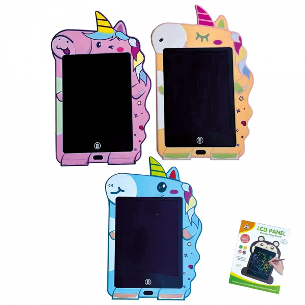 Electronic writing tablet with battery (Unicorn)