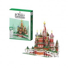 3D puzzle "St. Basil's Cathedral" 67 pcs.