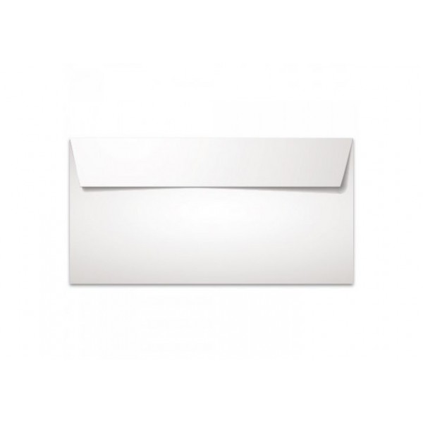 Mail Envelope 11.4X23cm 90gr White Self Adhesive Frame