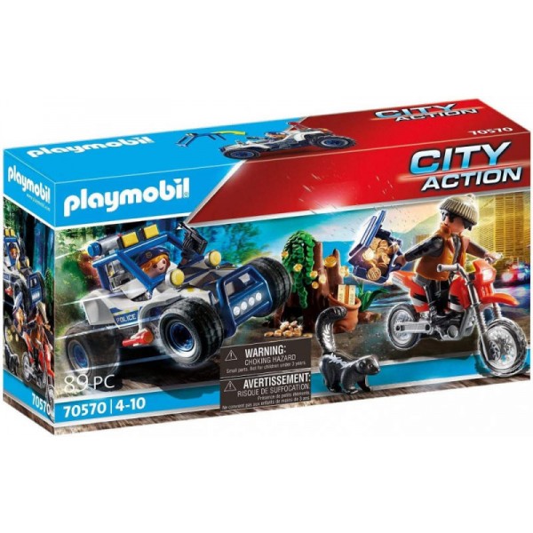 Playmobil Off-road police chase