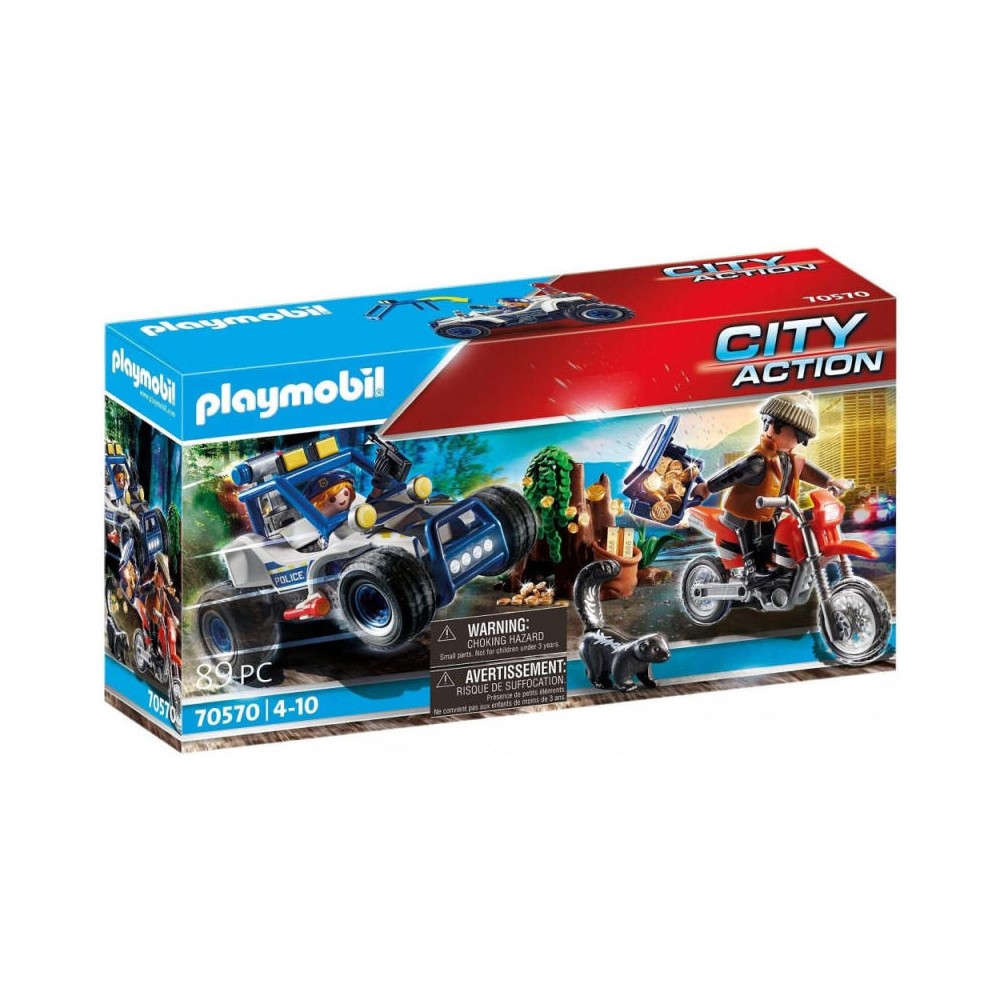 Playmobil Off-road police chase