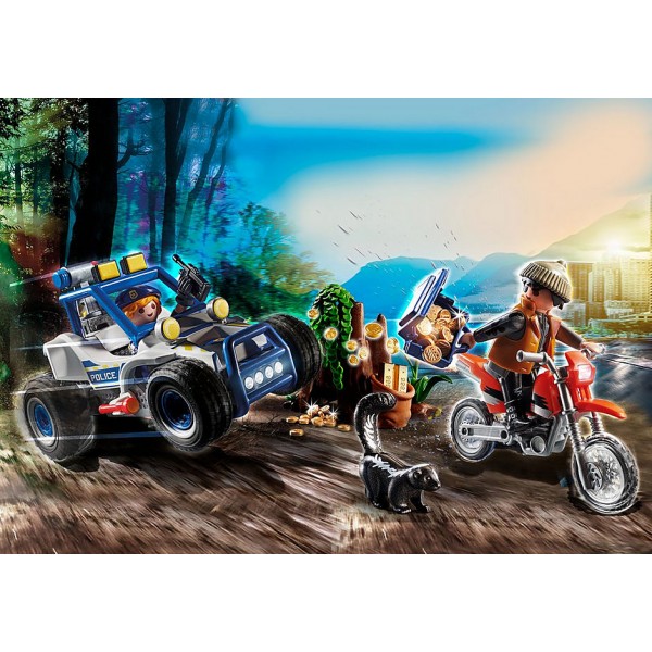 Playmobil Off-road police chase