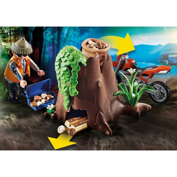 Playmobil Off-road police chase