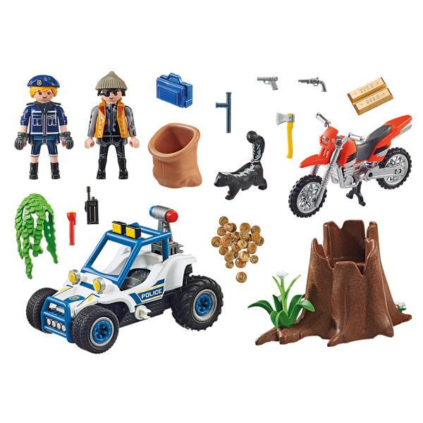 Playmobil Off-road police chase