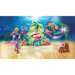 Playmobil Mermaids in their underwater shala